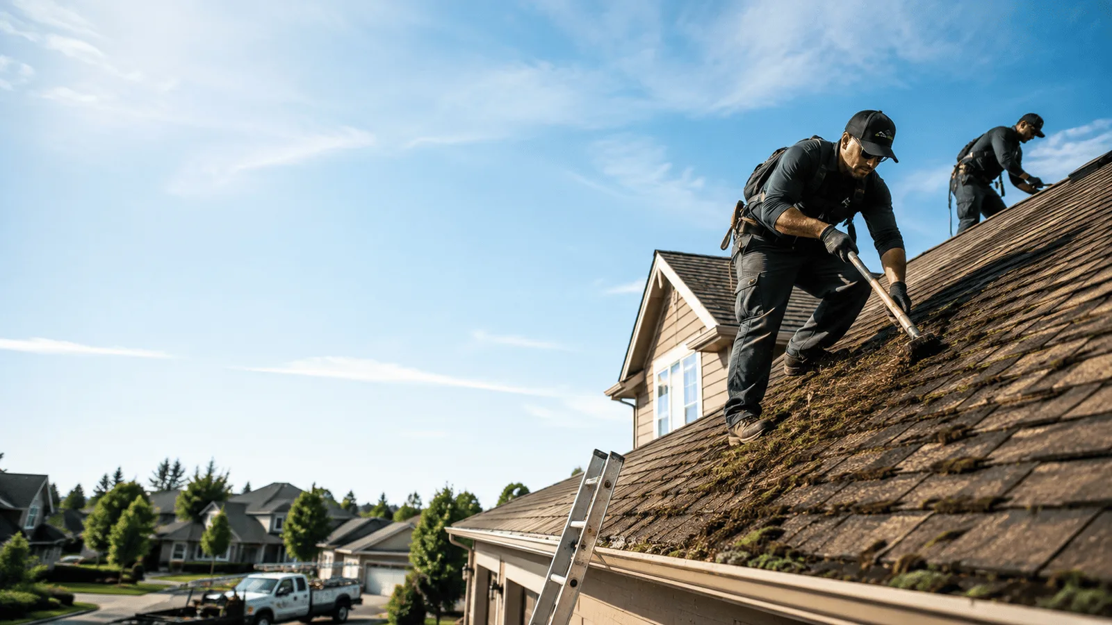 Roof Moss Removal in Ogden, IL near me